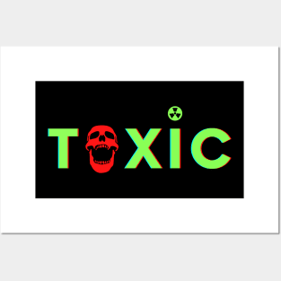 Skull Toxic Posters and Art